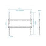 Tooq Soporte pared LP1070F-B pantallas 32"-70" - Imagen 3