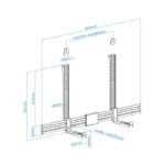 Tooq Soporte Barra Sonido para TV Multinstalación - Imagen 2