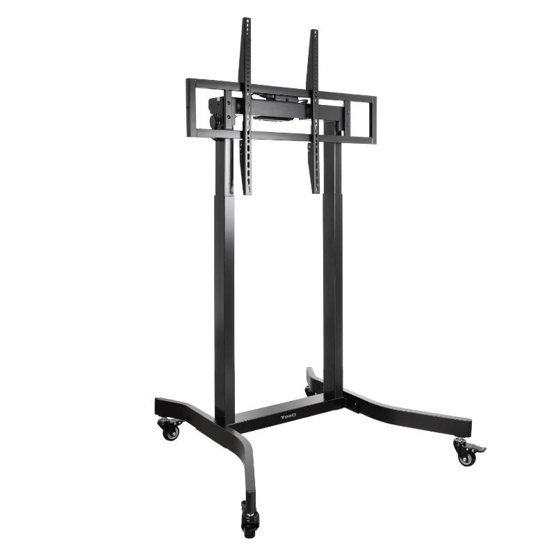 AISATV0355_800 Tooq Soporte suelo ruedas eléctrico Lux 55"-100" - Imagen 1