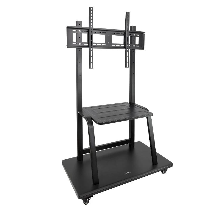 AISATV0360_800 Tooq FS20101M-B Soporte suelo ruedas Coloso 37-100 - Imagen 1