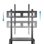 Tooq FS20101M-B Soporte suelo ruedas Coloso 37-100 - Imagen 4