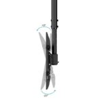 Tooq LPCE1175TSLI-B Soporte techo TV 32"-75" - Imagen 4