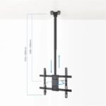 Tooq LPCE1175TSLI-XL-B Soporte techo TV 32"-75" - Imagen 3