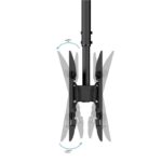 Tooq LPCE2286TSLI-B Soporte techo 2 TV 43"-86" - Imagen 4