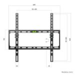 iggual SPTV15-L Soporte TV pared Incl 21"-75" 45kg - Imagen 2
