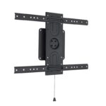 Tooq LP3780F-R Soporte pared rotación 360º Negro