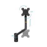 Tooq Soporte Pared LP1334TNR-B 1 brazo 13-34 Negro - Imagen 2