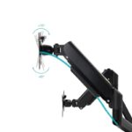 Tooq Soporte Pared LP1434TNR-B 2 brazo 13-34 Negro - Imagen 3