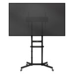 Tooq Soporte Suelo Ruedas "KEFRÉN" 37-70", Negro - Imagen 2