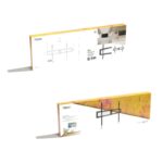 Tooq LP37140F-B Soporte Fijo Pared 37"-140", Negro - Imagen 4