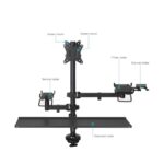 Tooq Soporte Mesa TPV-Impresora-Terminal-Lector - Imagen 2