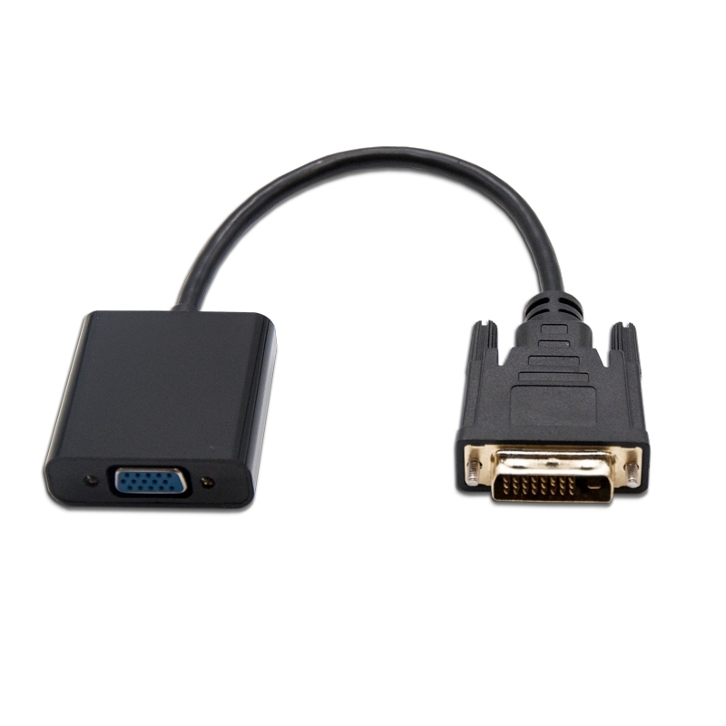 AISCCI0329_800 Nanocable Conversor DVI 24+1/M A VGA HDB15/H 10 cm - Imagen 1