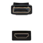 Nanocable Cable Conversor DP a HDMI 2 M Negro - Imagen 3
