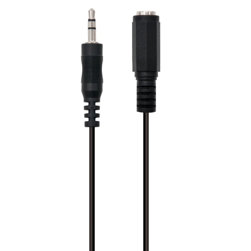 AISCCI0524_800 Ewent Cable Audio Estereo 3,5mm/M y 3,5mm/H -3mt - Imagen 1