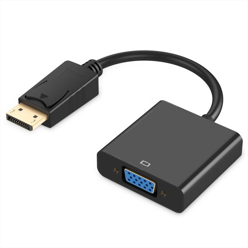 AISCCI0547_800 Ewent Convertidor Displayport a VGA 0,15mt - Imagen 1