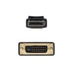 Nanocable Cable Conversor DP a DVI 1 M Negro - Imagen 3