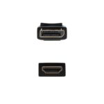 Nanocable Cable Conversor DP a HDMI 1 M Negro - Imagen 2