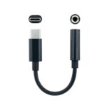Nanocable Adaptador Audio USB-C/M a Jack/H, Negro - Imagen 2