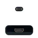 Nanocable Conversor USB-C/M a HDMI/H Negro 15cm - Imagen 3