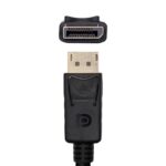 Aisens Cable DP V1.2 4K@60hz DP/M-DP/M negro 2.0m - Imagen 3