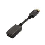 Aisens Conversor DISPLAYPORT/M-HDMI A/H negro 15cm - Imagen 2