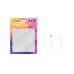 Nanocable Adaptador Audio USB-C-M a Jack-H, Blanco - Imagen 3