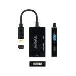 Nanocable Conversor DP a HDMI/DVI/VGA Negro 20 cm - Imagen 3