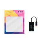 Nanocable Conversor DP a HDMI/DVI/VGA Negro 20 cm - Imagen 4