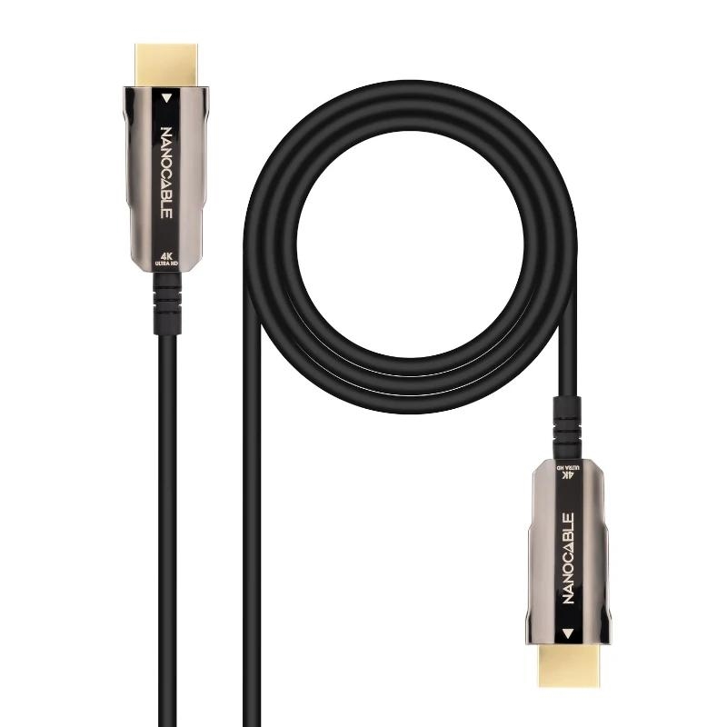 AISCCI0655_800 Nanocable Cable HDMI v2.0 AOC 4K@60HZ 18Gbp 10 m - Imagen 1