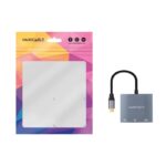 Nanocable Conversor USB-C a HDMI/USB3.0/PD 15 cm - Imagen 3