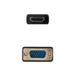 Nanocable Conversor HDMI a VGA M-M, 1.8 m Negro - Imagen 3