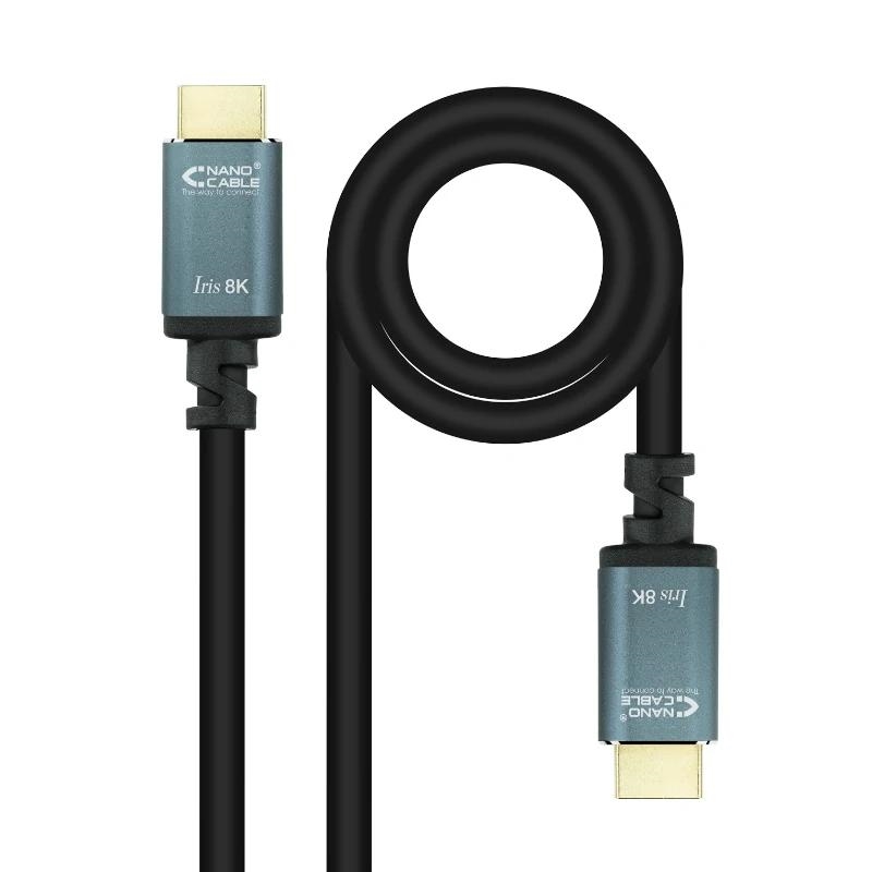 AISCCI0691_800 Nanocable Cable HDMI 2.1 IRIS 8K M-M 10 metros - Imagen 1