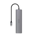 Nanocable Hub 8en1 USB-A+USB-C+HDMI+USB-C PD+Jack - Imagen 2