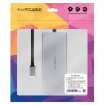 Nanocable Hub 12en1 USB-A/C+HDMI+DP+RJ45+TF+SD+AU - Imagen 4