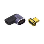 EWENT Adaptador Magnético USB-C  90ºUSB4 PD 140w - Imagen 2