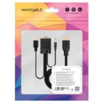 Nanocable Conversor VGA+Audio a HDMI M-M 1,8 m - Imagen 3