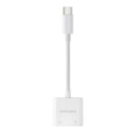 Nanocable Adaptador USB-C a Jack+USB-C/H PD 60W - Imagen 2