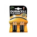 Duracell Pila Alcalina Plus Power LR3 AAA Pack-4
