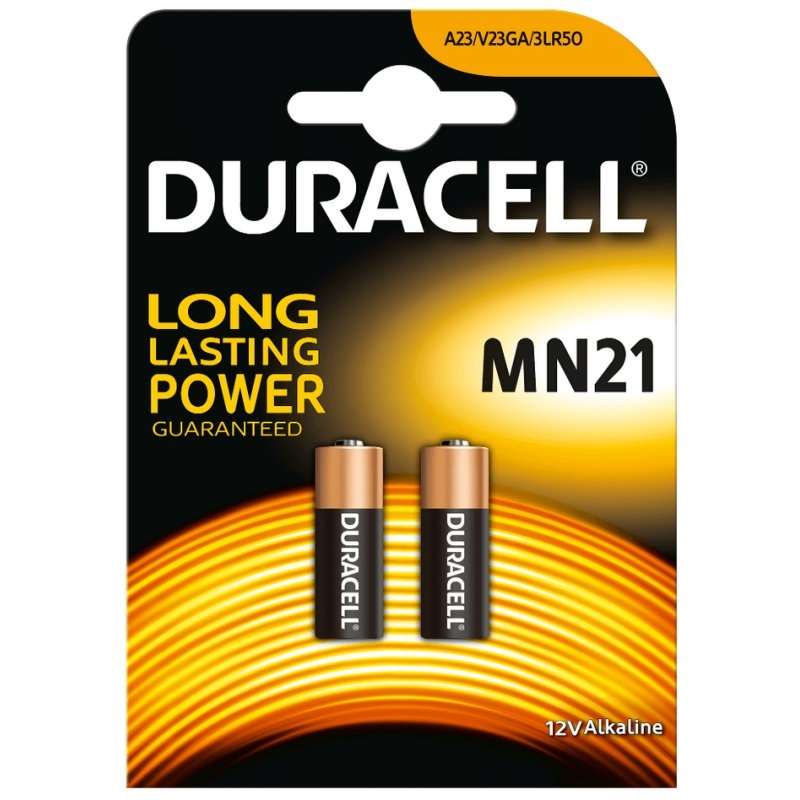 AISPIL0120_800 Duracell Pila Alcalina MN21 LR23A 12V Blister*2 - Imagen 1