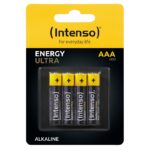 Intenso Pila Alcalina energy ultra AAALR03 Pack-4