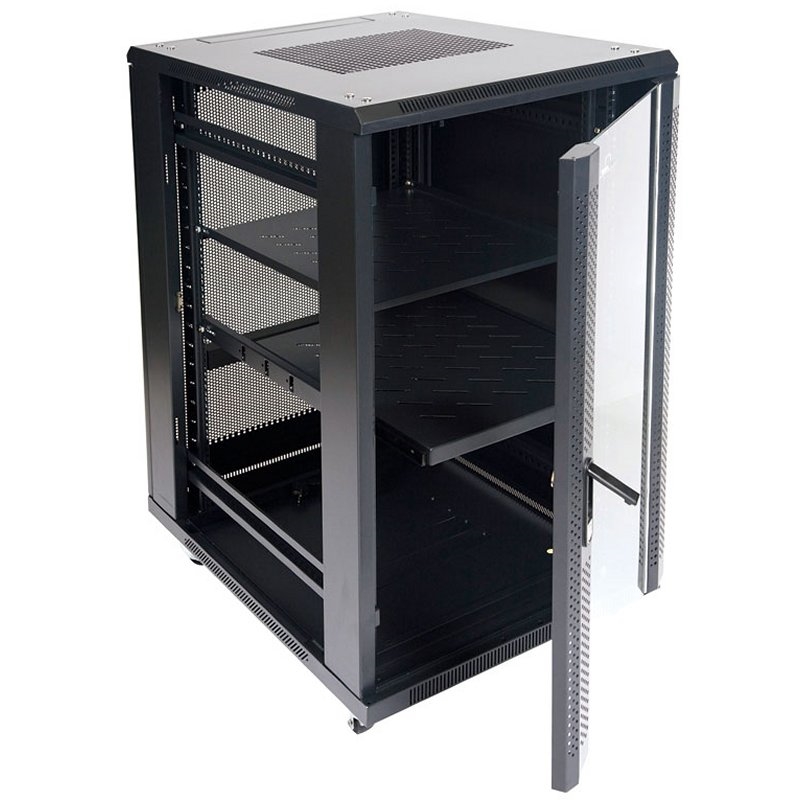 ANEAAA0210_800 Monolyth Armario 22U SH8822 800X800 Pta Doble Perf - Imagen 1