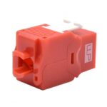 WP Keystone Cat. 6a UTP RJ45/Hembra  Rojo - Imagen 2