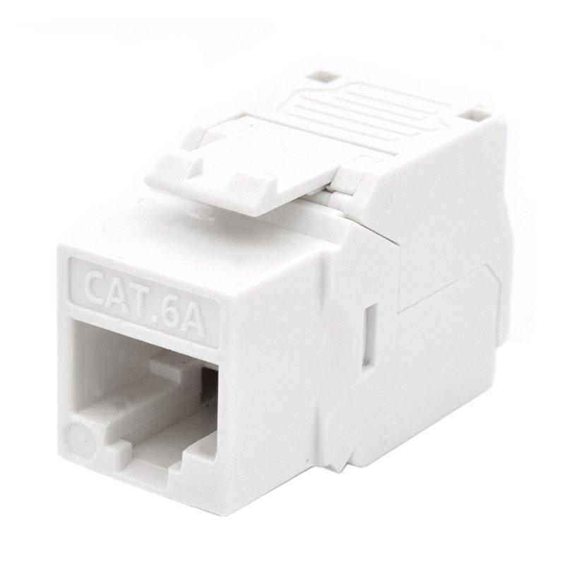 ANEAAA0268_800 WP Keystone Cat. 6a UTP RJ45/Hembra Blanco - Imagen 1