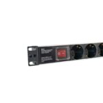 2LAN Regleta 19" 8 Schukos Interruptor - Imagen 2
