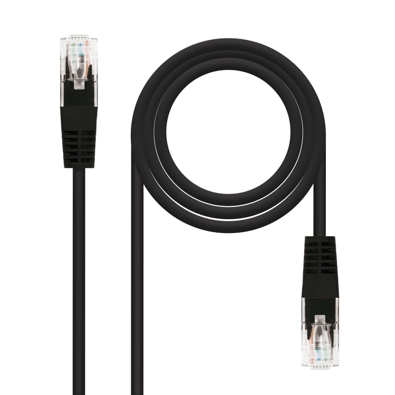 ANEAHE0051_800 Nanocable Latiguillo Categoria 5 UTP 2 M Negro - Imagen 1