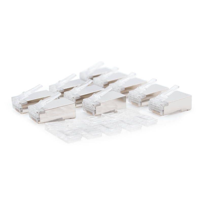 ANEAHE0053_800 Nanocable Conector RJ45 8 hilos FTP Cat.6 10 Uds - Imagen 1