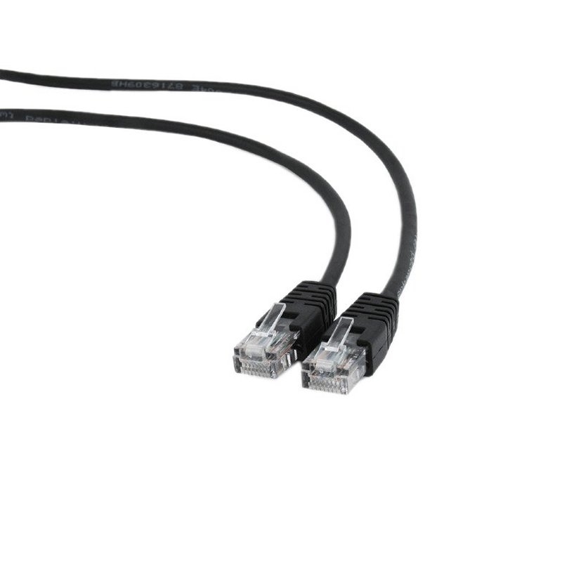 ANEAHE0462_800 Gembird Latiguillo Cat.5e UTP 0.25 M Negro - Imagen 1