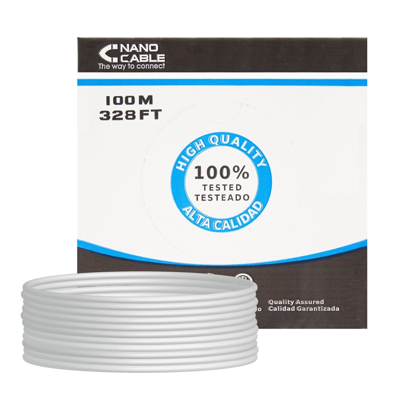 ANEAHE0614_800 Nanocable Cable Red RJ45 CAT5E UTP Flexible AWG24 - Imagen 1