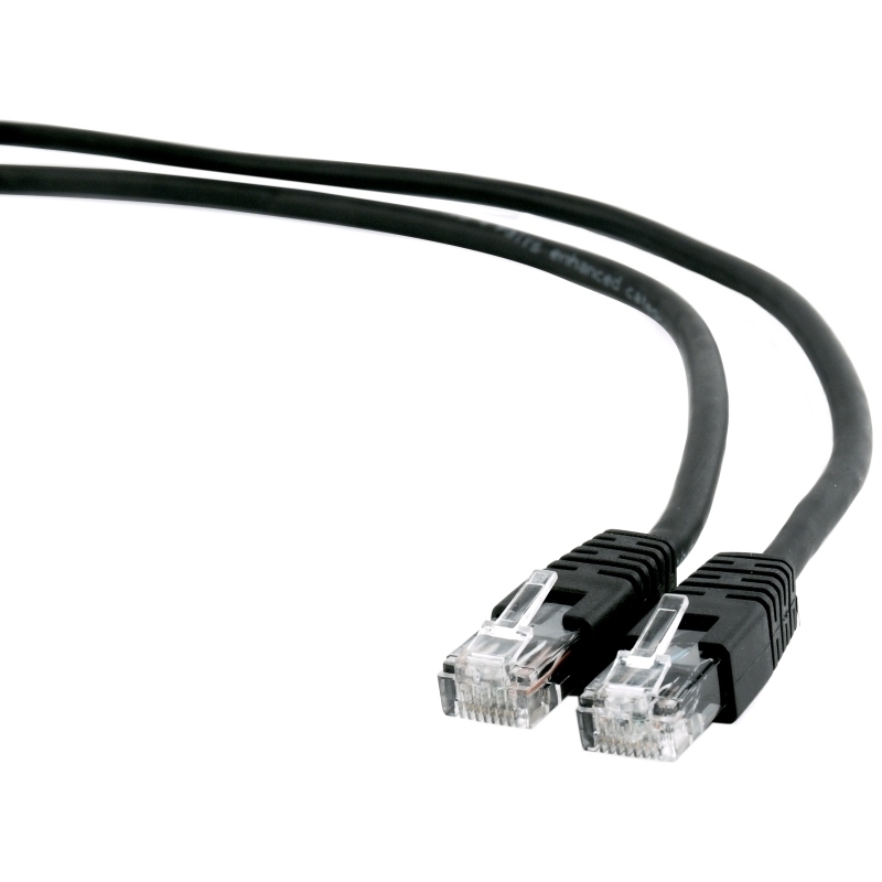 ANEAHE0658_800 Gembird Latiguillo Cat.6 UTP 3 M Negro - Imagen 1