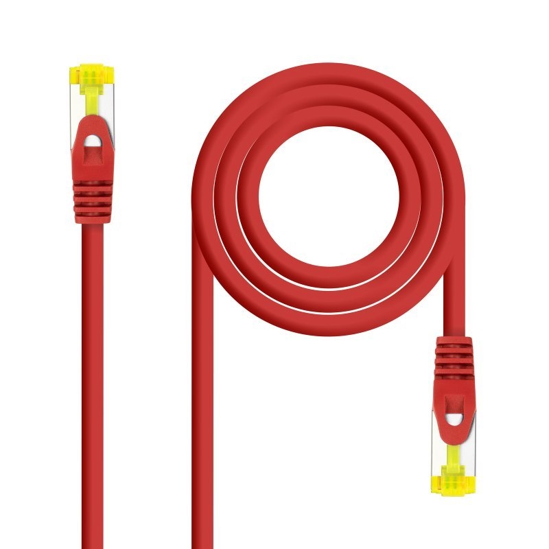 ANEAHE0727_800 Nanocable Latiguillo Cat. 6A LSZH/SFTP 2M Rojo - Imagen 1